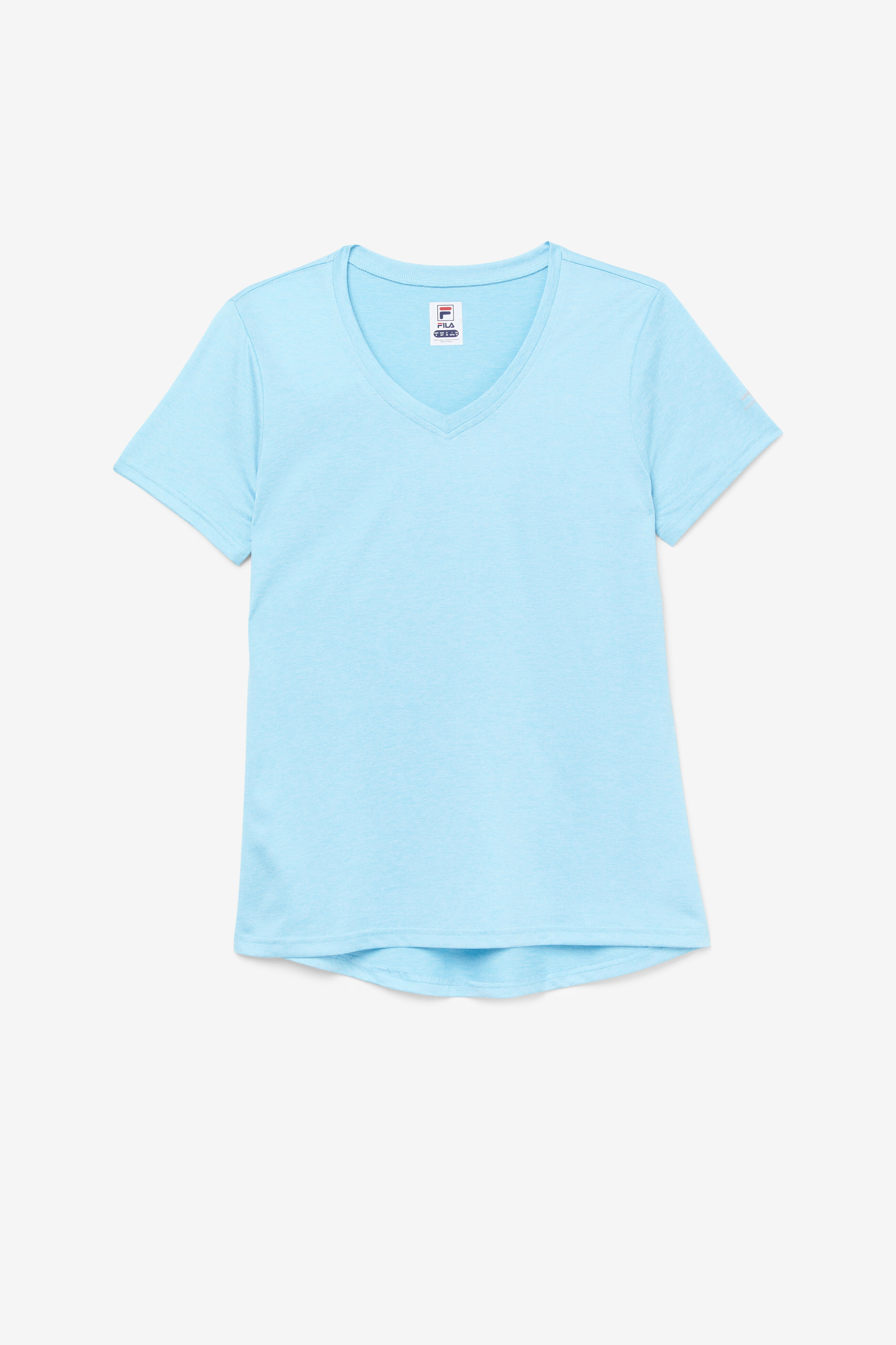 Women's Silky V-neck Pickleball Shirt | Fila 791273186088